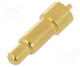 POGO-PIN2MMX11.3MM, Разъем: pogo pin, d: 3,9мм, Hmin: 0,0082м, Hmax: 11,2мм
