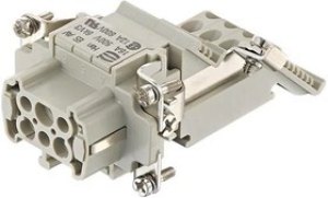 09330064739, Heavy Duty Power Connectors FEMALE INSERT 6 POLES+PE 09330064739, Heavy Duty Power Connectors FEMALE INSERT 6 POLES+PE