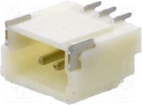 NX1001-03SMR, Гнездо, провод-плата, "папа", 1мм, PIN: 3, SMT, 50В, 1А, луженые