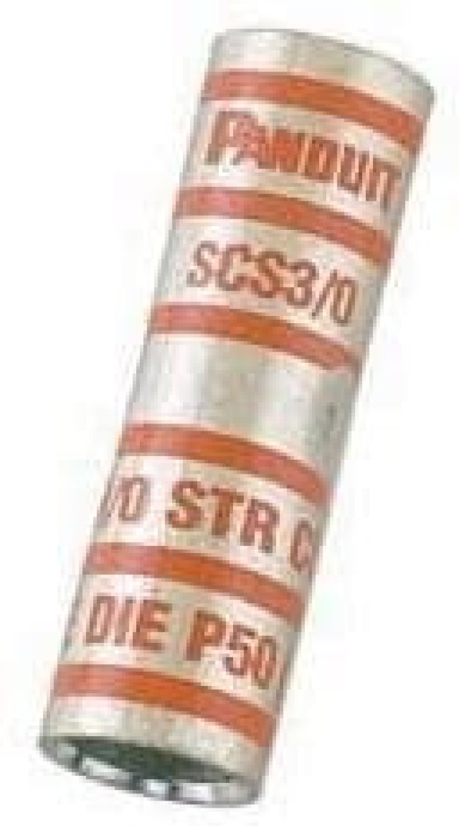 SCS750-6, Terminals Copp COMPR Butt Splice, STD