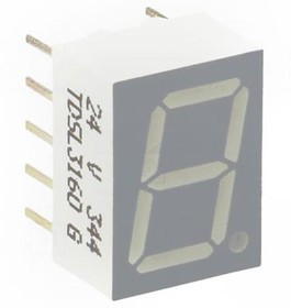 TDSL3160, LED Displays &amp; Accessories Low current red c.c. 10mm 7-seg display
