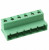 1828841, Pluggable Terminal Blocks 6 Pos 7.62mm Invert Plug 24-12AWG Screw