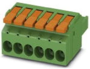 1716926, Pluggable Lever Terminal, Straight, 7.62mm Pitch, 6 Poles