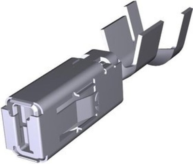 1241396-3 (Cut Strip), Automotive Connectors AMP MCP 2.8 K FLAT Cut Strip of 100