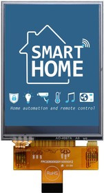 MDT0280A8SSR-SPI, LCD TFT DISPLAY, 2.8", SPI, RGB