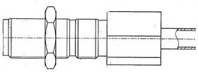 901-10165, RF Connectors / Coaxial Connectors SMA Strg Jack for 1.32 Microcbl Blkhd