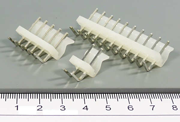 Штекер питания угловой MPW-Y, однорядный, 2 контакта, шаг 5.08, на плату, MPW-Y-02R; №2365 штек пит MPW-Y\1x 2\P5,08\плат\ угл\MPW-Y-02R