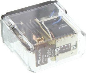 219XBXP-120VAC, RELAY, DPDT, 240VAC, 28VDC, 10A