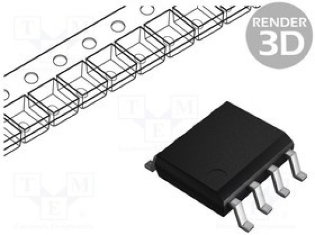 LT6600CS8-15#PBF, Фильтр: цифровой; низкочастотный; SO8; 15МГц; Каналы: 1