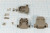 Кожух D-SUB пластиковый, серый, под винт, на 15 контактов, DP15C; Q-608 кожух D-SUB\15P\пл\ сер\винт\\DP15C\