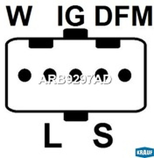 ARB9297AD, Реле напряжения генератора