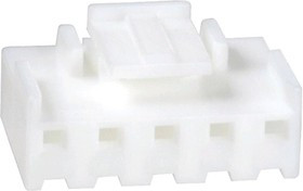 1-1123722-5 (VHR-5N), Корпус разъема 5 pin шаг 3.96мм без контактов 1-1123722-5 (VHR-5N), Корпус разъема 5 pin шаг 3.96мм без контактов
