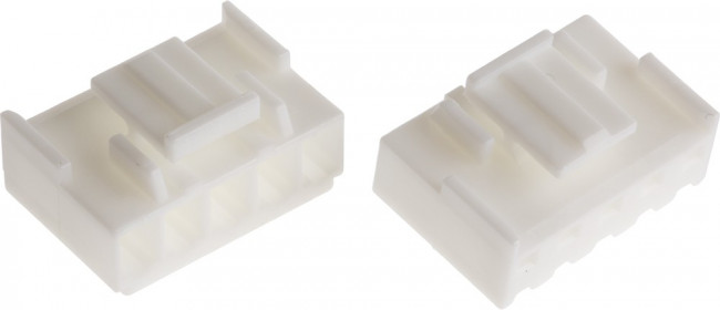 1-1123722-5 (VHR-5N), Корпус разъема 5 pin шаг 3.96мм без контактов 1-1123722-5 (VHR-5N), Корпус разъема 5 pin шаг 3.96мм без контактов