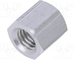 TFF-M5X8/DR138, Дистанцирующая стойка с резьбой, 8мм, Внутр.резьба: M5, алюминий