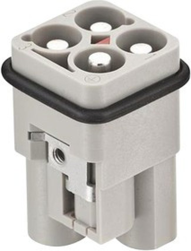 09140023141, Heavy Duty Power Connector Module, 70A, Female, Han-Modular Series, 2 Contacts 09140023141, Heavy Duty Power Connector Module, 70A, Female, Han-Modular Series, 2 Contacts