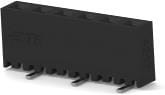 2307813-6, PCB Receptacle, Плата - к - плате, 2 мм, 1 ряд(-ов), 6 контакт(-ов), Поверхностный Монтаж