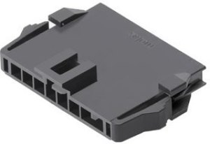 200277-1103, Headers &amp; Wire Housings NANO-FIT PLUG HSG SR 3CKT BLK