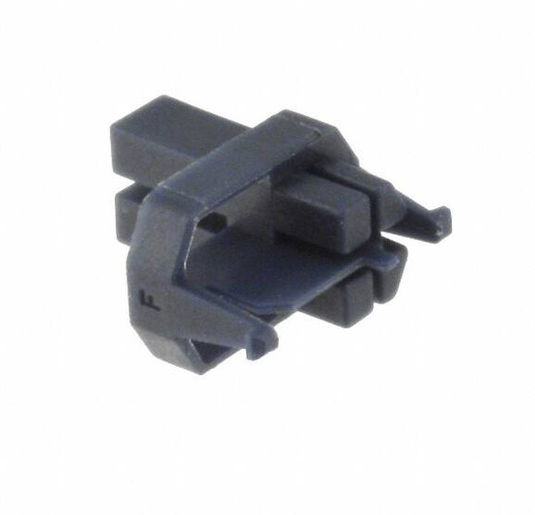 6-100526-1, Connector Accessories Coding Key Straight Glass Filled Polyamide 6/6 Blue Bag