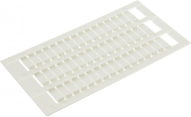 1SNK140000R0000, MARKER CARD, BLANK, WHT, TERMINAL BLOCK