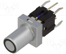 PB6149L-4-102, Переключатель клавиатура, Положения 2, SPST-NO, 0,05A/12ВDC