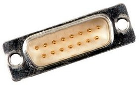 172704-0063, D-Sub Connector 15 Poles, Plug, Solder Cup