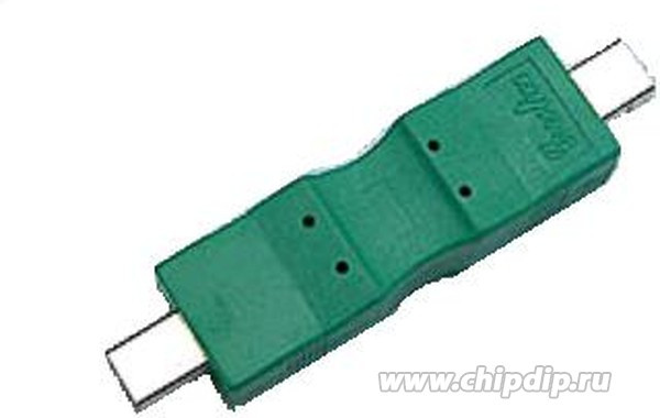 USB ADAPTER BM/BM (23), (переходник), Переходник с вилки USB тип B на вилку USB тип B