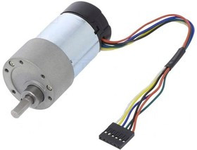 4691, Двигатель: DC, с редуктором, 24ВDC, 3А, Ось: D профиль, 530об./мин.