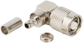 122140RP, Conn TNC 0Hz to 6GHz 50Ohm Crimp RA Cable Mount PL Gold