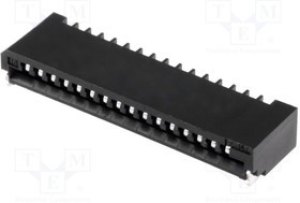 16FMN-SMT-A-TF, Разъем: FFC (FPC), горизонтальный, PIN: 16, NON-ZIF, SMT, 0,5А, 1мм