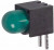 550-0705F, LED Circuit Board Indicators GREEN DIFFUSED 5 VOLT