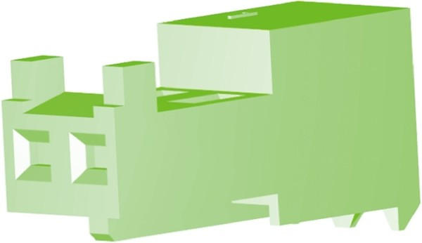 3-643816-2, Headers & Wire Housings 2P 28AWG TIN CLSD WITH TAB W/GRN STRPE 3-643816-2, Headers & Wire Housings 2P 28AWG TIN CLSD WITH TAB W/GRN STRPE