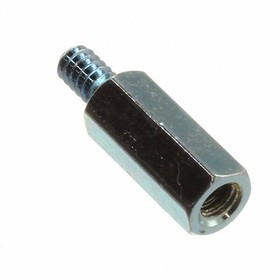 4504-440-B-12, Standoff Hex M/F 4-40-THD Brass Zinc Clear Chromate