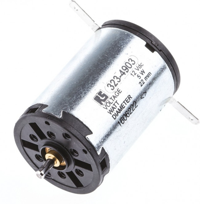 110124, Brushed DC Motor, 5 W, 18 V dc, 6.25 mNm, 9970 rpm, 2mm Shaft Diameter 110124, Brushed DC Motor, 5 W, 18 V dc, 6.25 mNm, 9970 rpm, 2mm Shaft Diameter