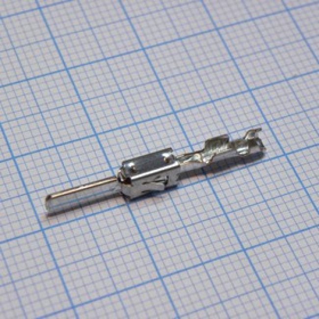 1-963745-1, Контакт, Штырь, Обжим, 17-20 AWG, с Покрытием из Олова, AMP Timer