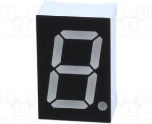 OPD-S5620LR-BW, Дисплей: LED, 7-сегментный, 14,2мм, 0,56", II.зн: 1, красный, 35мкд OPD-S5620LR-BW, Дисплей: LED, 7-сегментный, 14,2мм, 0,56", II.зн: 1, красный, 35мкд