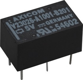 1393774-1, Signal Relay 5VDC 1A SPDT( (13mm 7.6mm 6.9mm)) THT