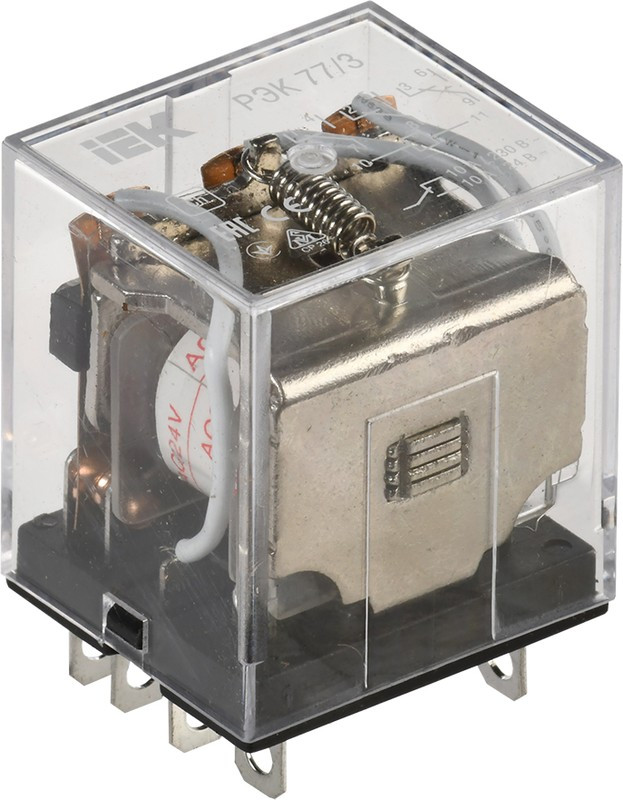 RRP10-3-10-024A, Реле РЭК77/3(LY3) 10А 24В AC IEK