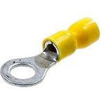 НКИ 6.0-6, Наконечник кольцевой изолированный желтый 2,5-6.0 мм²