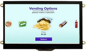 NHD-7.0-800480FT-CSXN-T, TFT Displays &amp; Accessories 7.0 EVE2 TFT SUNLGHT READABLE RES