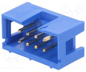 75869-332LF, Гнездо; IDC; "папа"; PIN: 8; прямой; THT; позолота; 2,54мм; Конф: 2x4