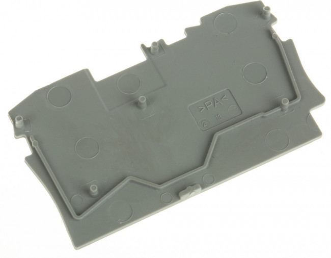 2004-1291, TOPJOB S, 2004 Series End and Intermediate Plate for Use with 2004 Series Terminal Blocks 2004-1291, TOPJOB S, 2004 Series End and Intermediate Plate for Use with 2004 Series Terminal Blocks
