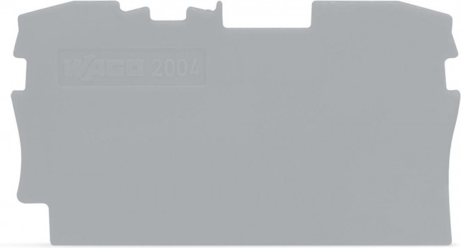 2004-1291, TOPJOB S, 2004 Series End and Intermediate Plate for Use with 2004 Series Terminal Blocks 2004-1291, TOPJOB S, 2004 Series End and Intermediate Plate for Use with 2004 Series Terminal Blocks