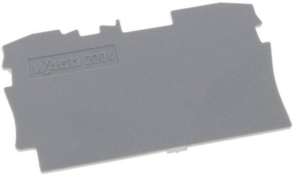 2004-1291, TOPJOB S, 2004 Series End and Intermediate Plate for Use with 2004 Series Terminal Blocks 2004-1291, TOPJOB S, 2004 Series End and Intermediate Plate for Use with 2004 Series Terminal Blocks