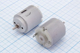 Двигатель 1.5В, правый, 6300 оборотов/мин, 24x28m38мм; Q-15350 двиг 1,5В\\прав\ 6300\24x28m38\ RE-260RA-2670