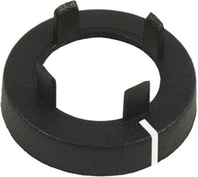 N111-BLK, 11mm Black Nut Cover, N111-BLK