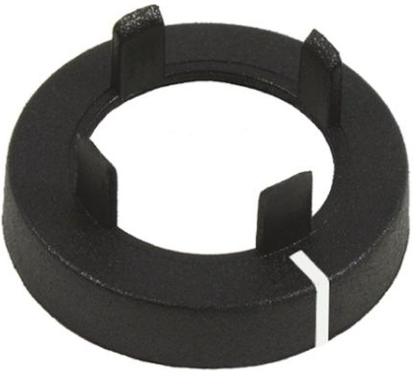 N111-BLK, 11mm Black Nut Cover, N111-BLK