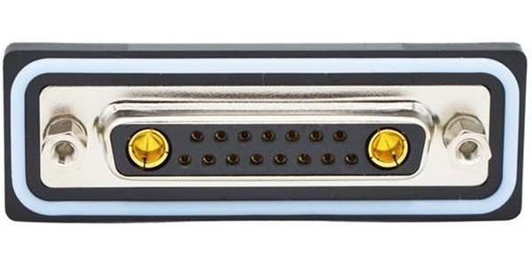 CDFS17W2203L411, CDF 25 Way Solder D-sub Connector Socket, 2.77mm Pitch, with 4-40 Screw Locks CDFS17W2203L411, CDF 25 Way Solder D-sub Connector Socket, 2.77mm Pitch, with 4-40 Screw Locks