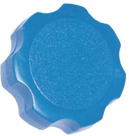 29F516BL, Knobs &amp; Dials Flowerette Press Lock Thumb Screw Knob, 5/16 Screw, Blue,Acetal