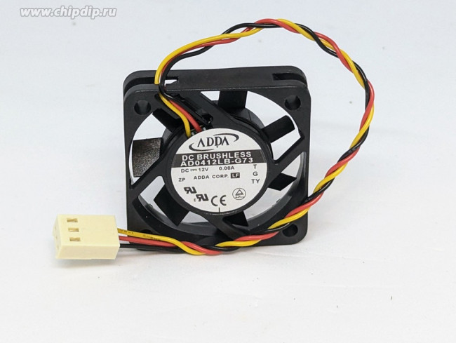 Вентилятор ADDA AD0412LB-G73 DC 12V 0,08A 40x10 3pin