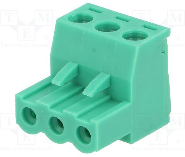 326-031-14, Разъемный клеммник, 5мм, Кол-во полюс: 3, прямой, вилка, "мама" 326-031-14, Разъемный клеммник, 5мм, Кол-во полюс: 3, прямой, вилка, "мама"